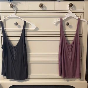 Two american eagle tanks.